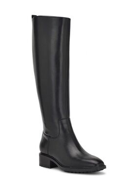 chinese dress ladies Women's Morgin Knee High Dress Leather Boots - Dark Brown Suede main image 1